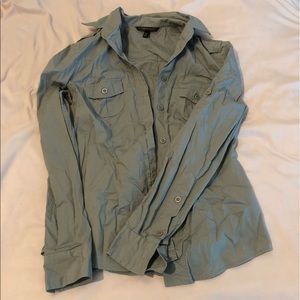 Victoria’s Secret Grey Button Down